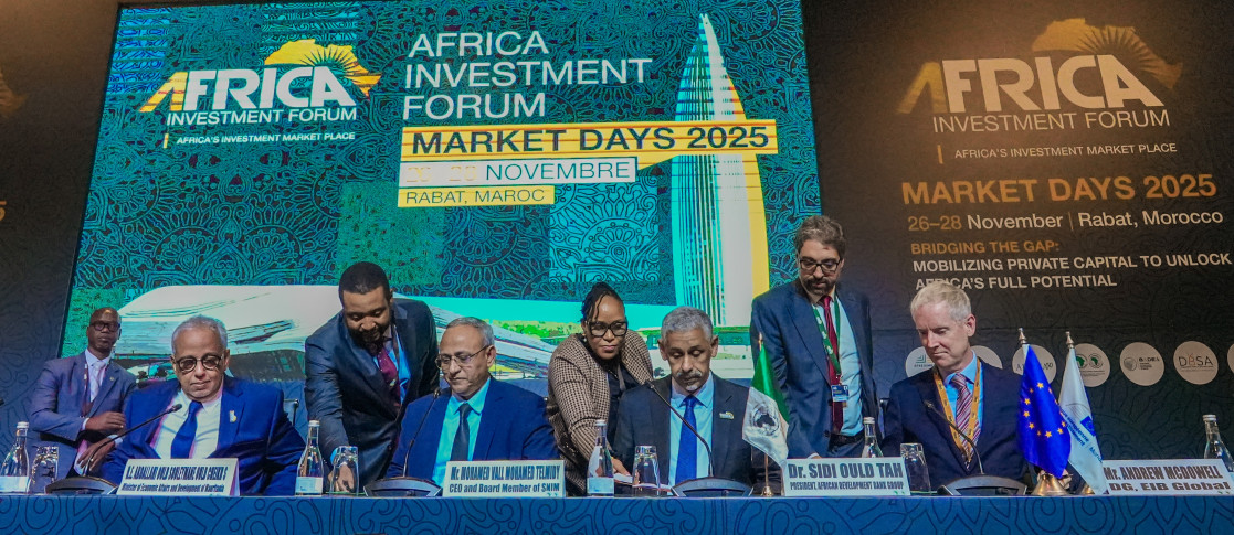 Signature BEI-AFDB Mauritania's main railway corridor