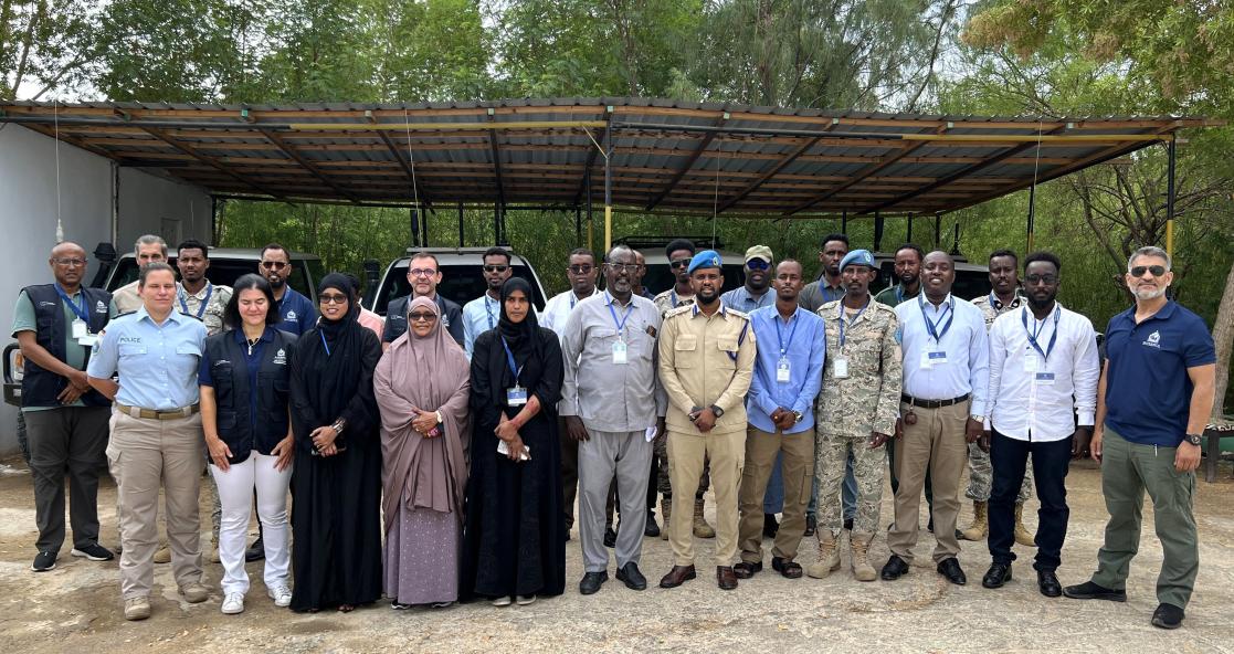 FOPL host - INTERPOL on illegal fisheries for Puntland law enforcement agencies