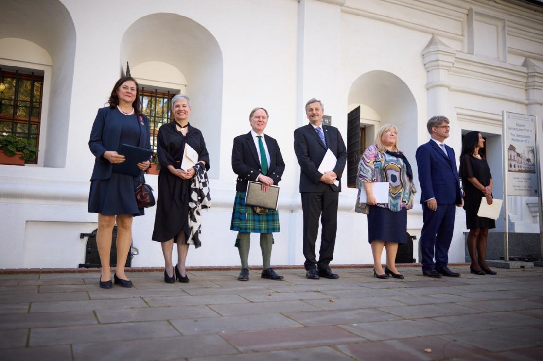 Katarína Mathernová presented a letter of credence