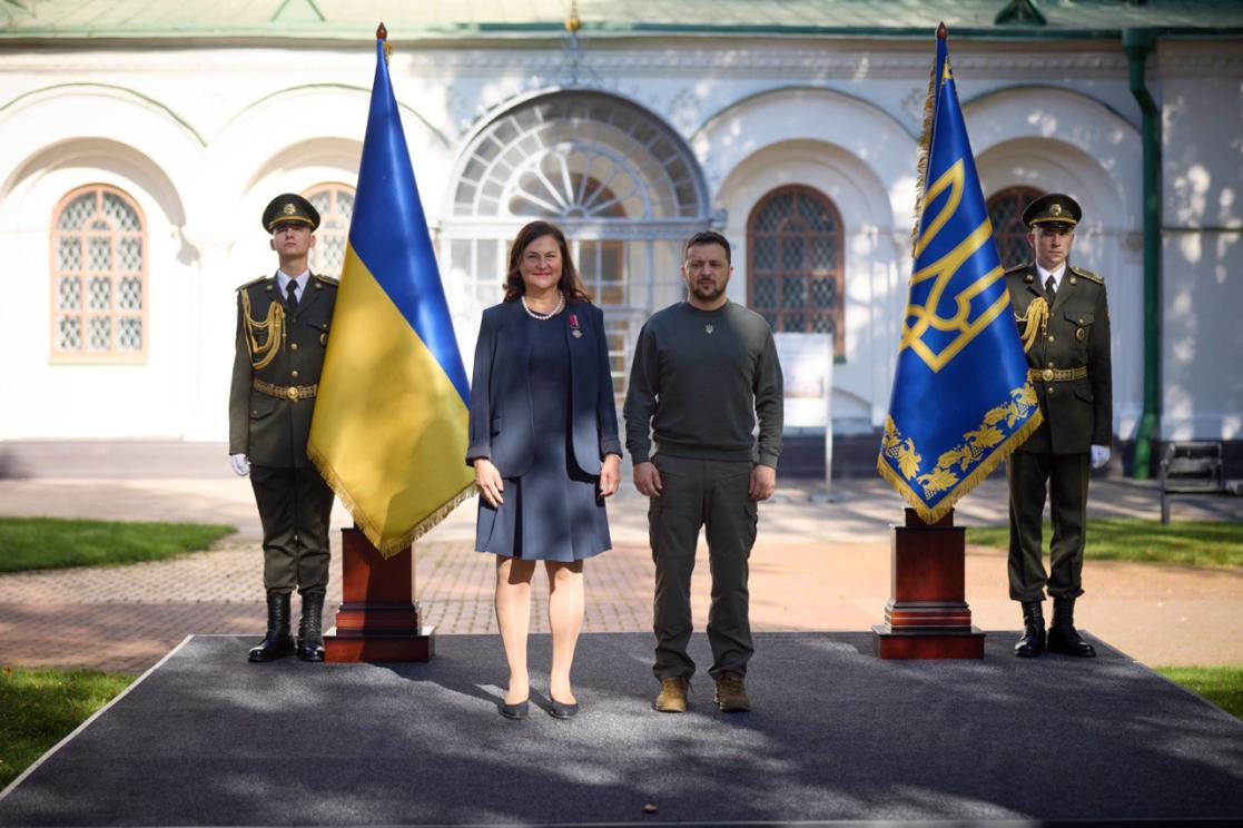 Katarína Mathernová presented a letter of credence