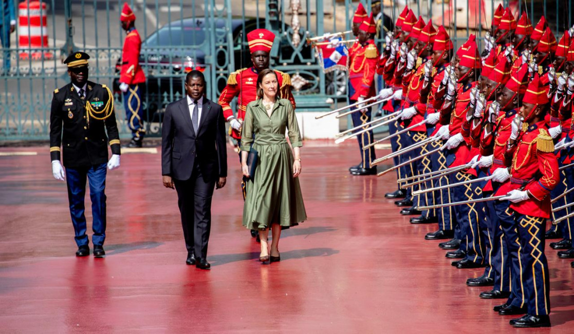 Aude Maio-Coliche au Palais