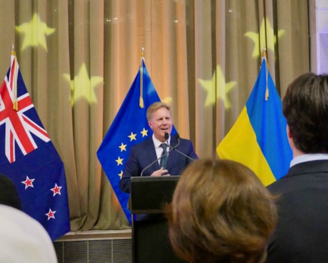 Minister Todd McClay at Europe Day