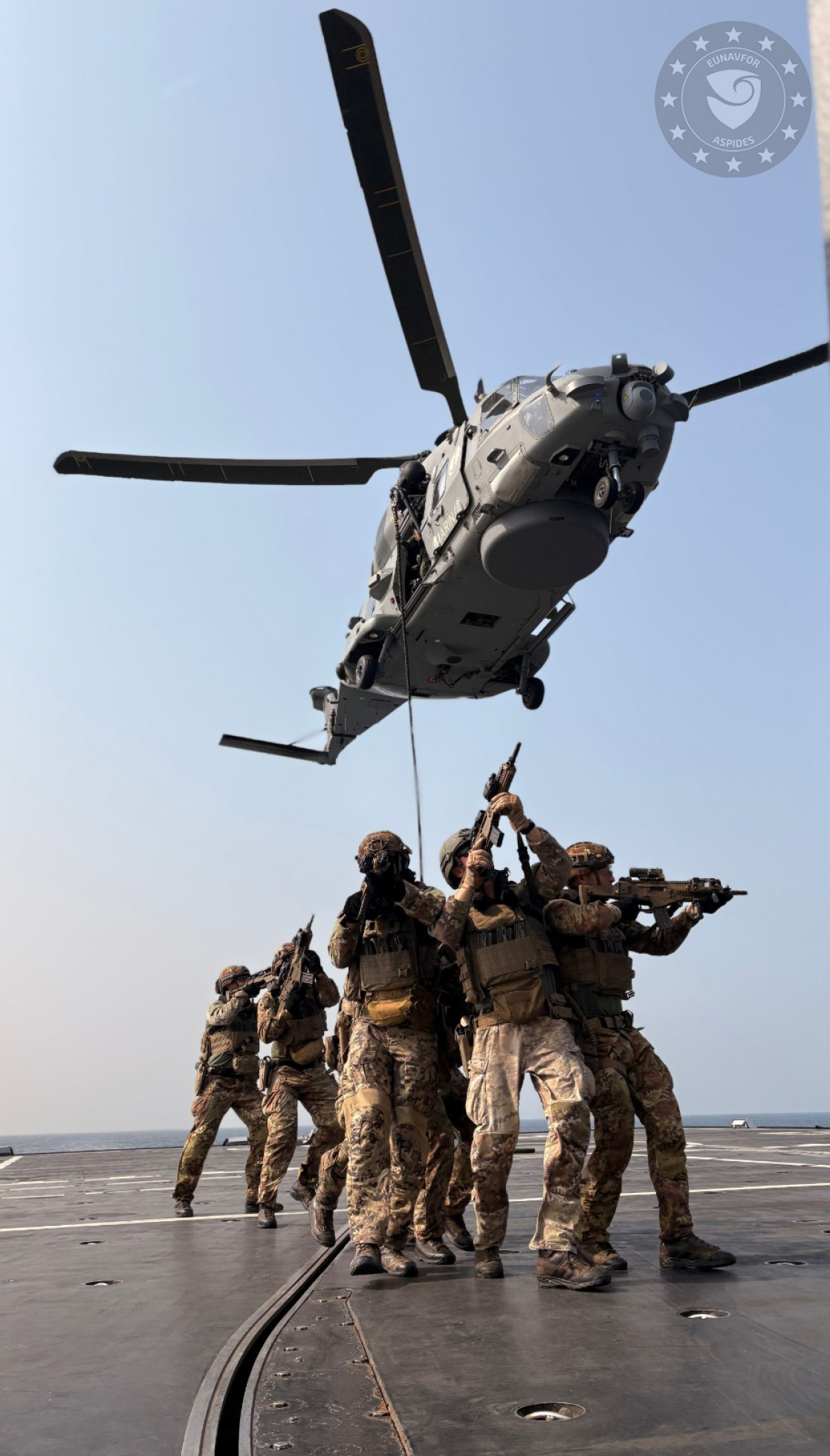 EUNAVFOR ASPIDES: TRAINING EXERCISES RIZZO