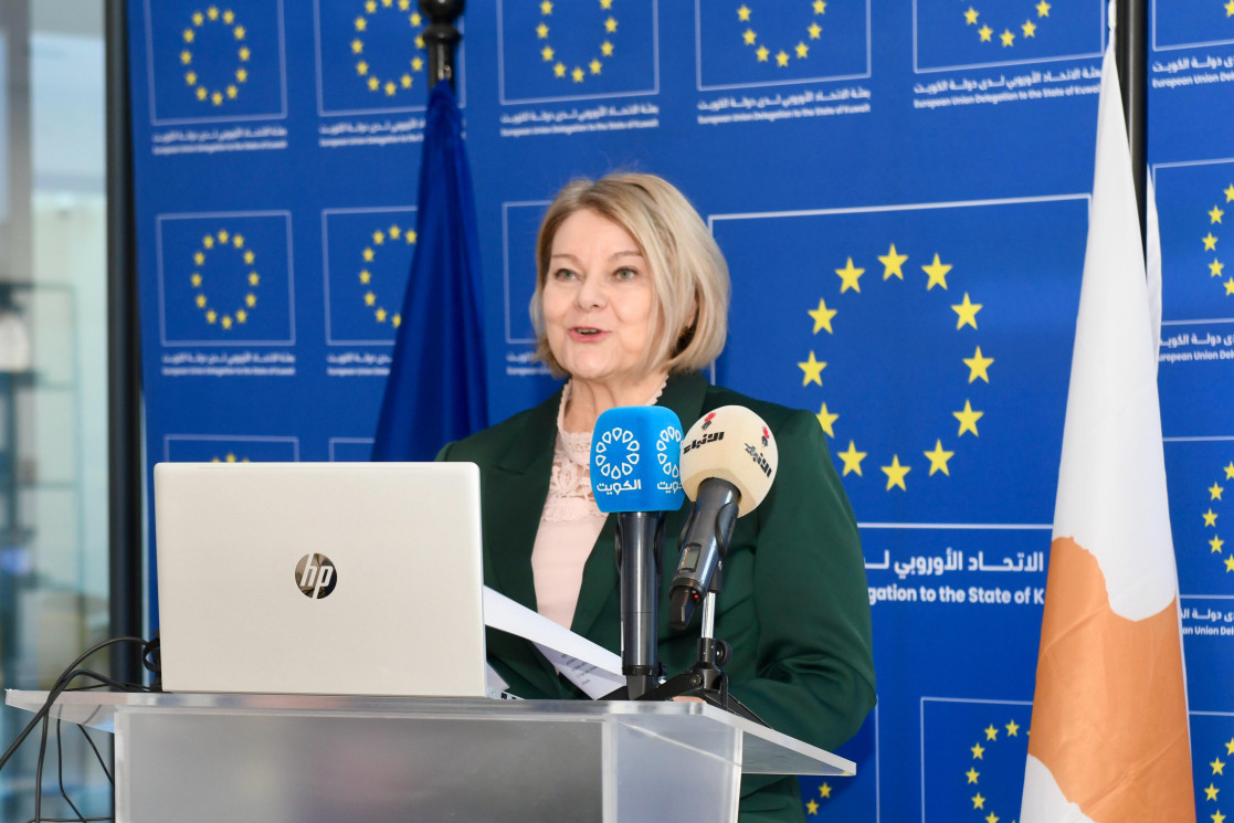 EU Ambassador to Kuwait Anne Koistinen