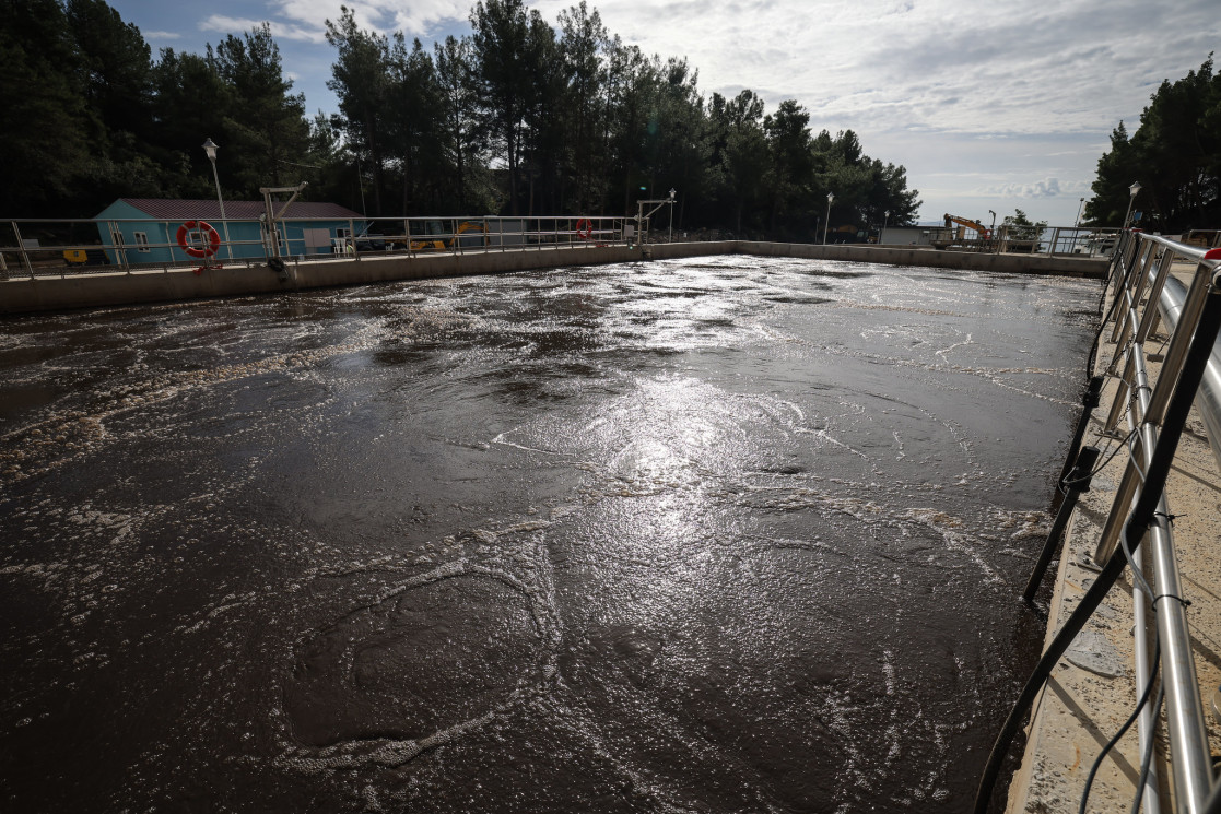 Wastewater treatment plan