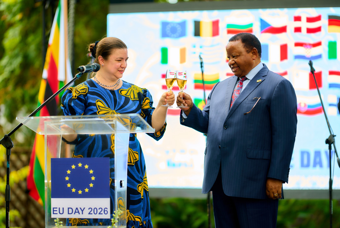 EU Day Zimbabwe- Toast Ambassador Hagemann and Ambassador Shava