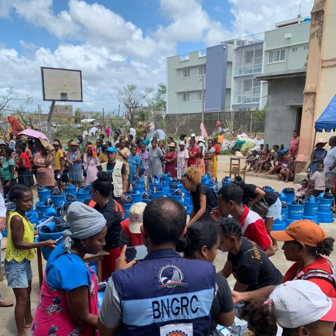 L'équipe du BNGRC, à Toamasina
