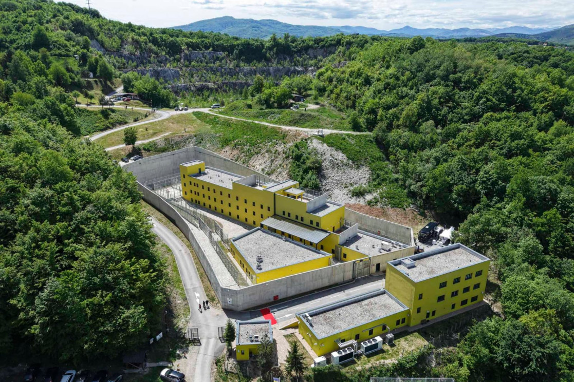A new high-security detention complex on Igman was opened today, funded by the EU with €9.5 million