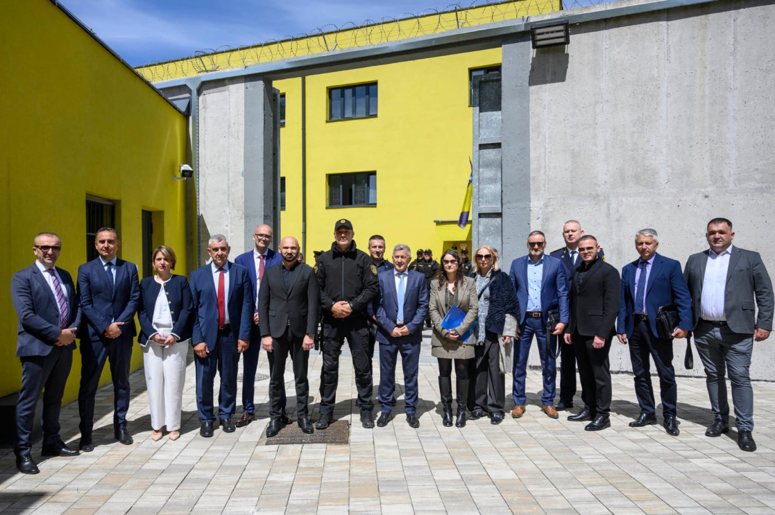 A new high-security detention complex on Igman was opened today, funded by the EU with €9.5 million