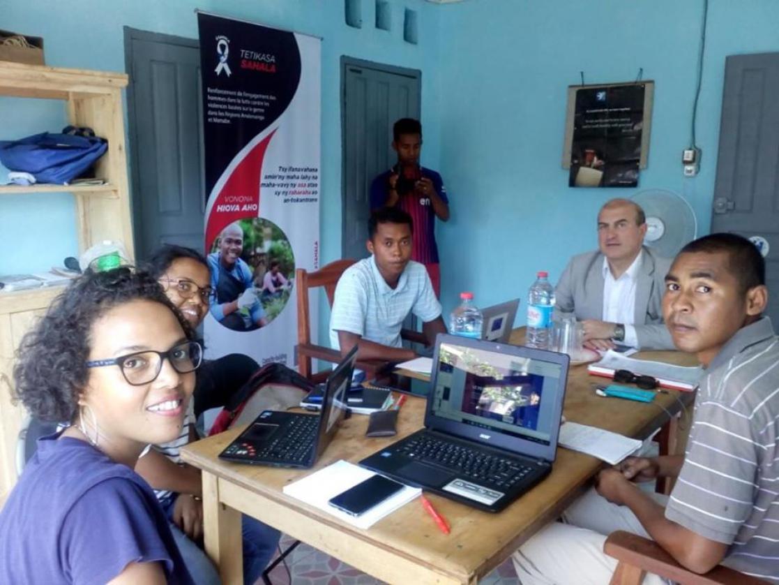 Group of people in a meeting