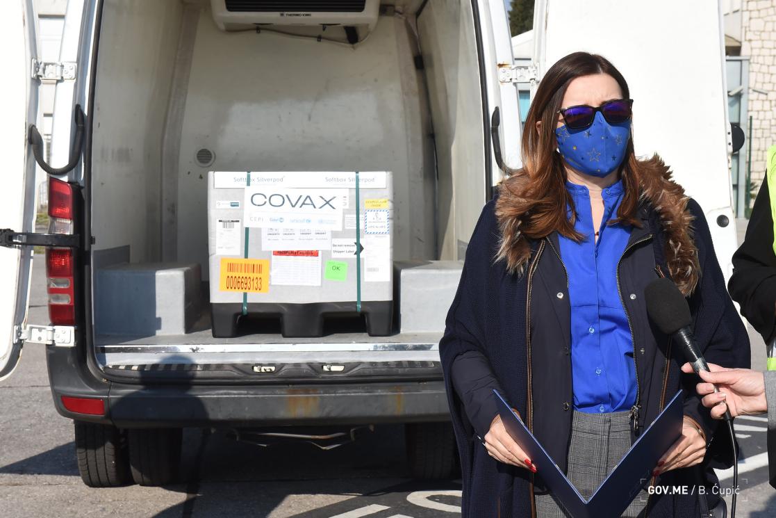 Material in a car boot