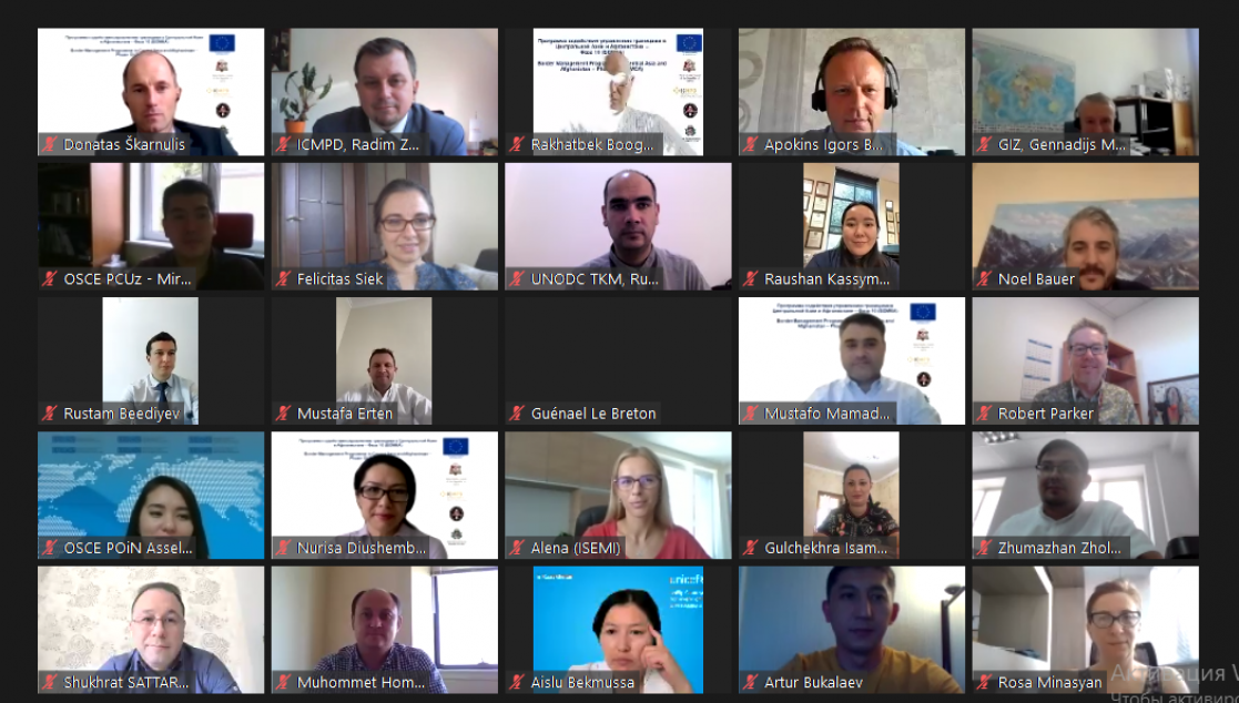 People meeting by videocall