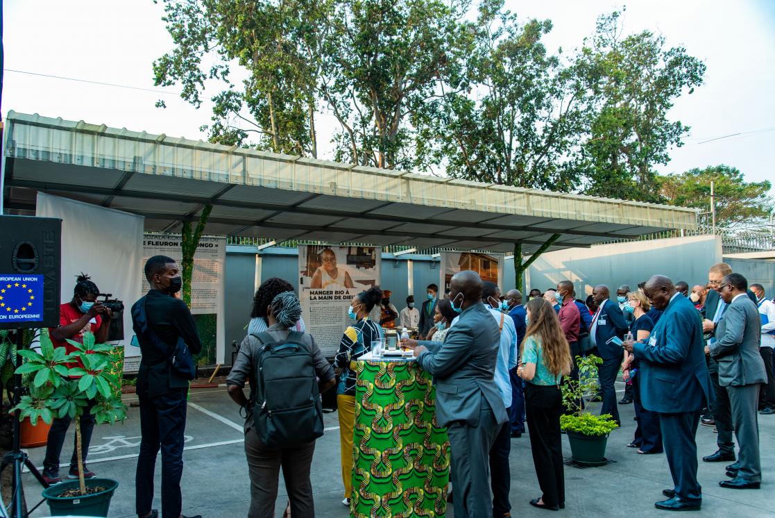 Group of people during an event