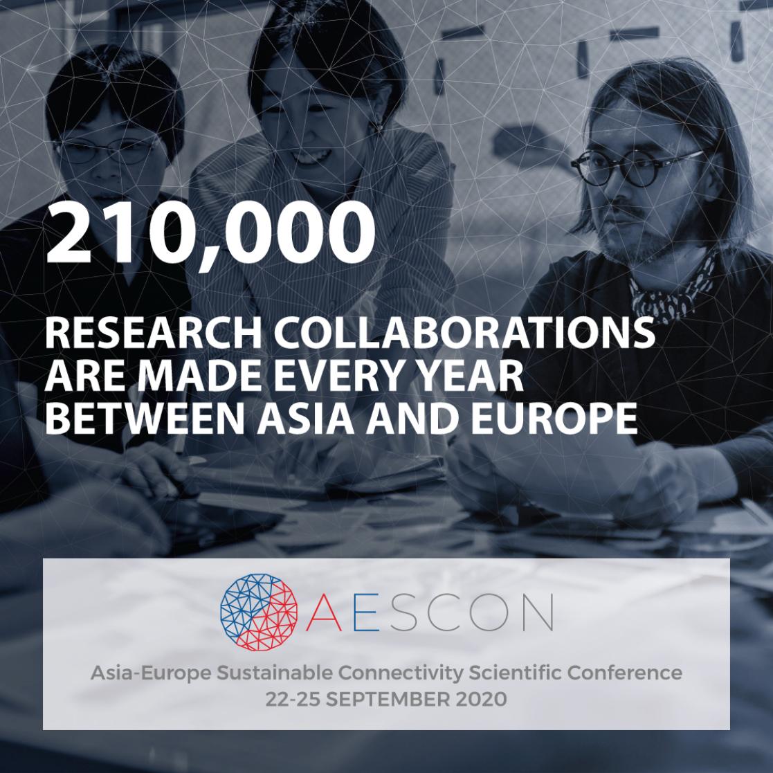 Banner about research collaborations