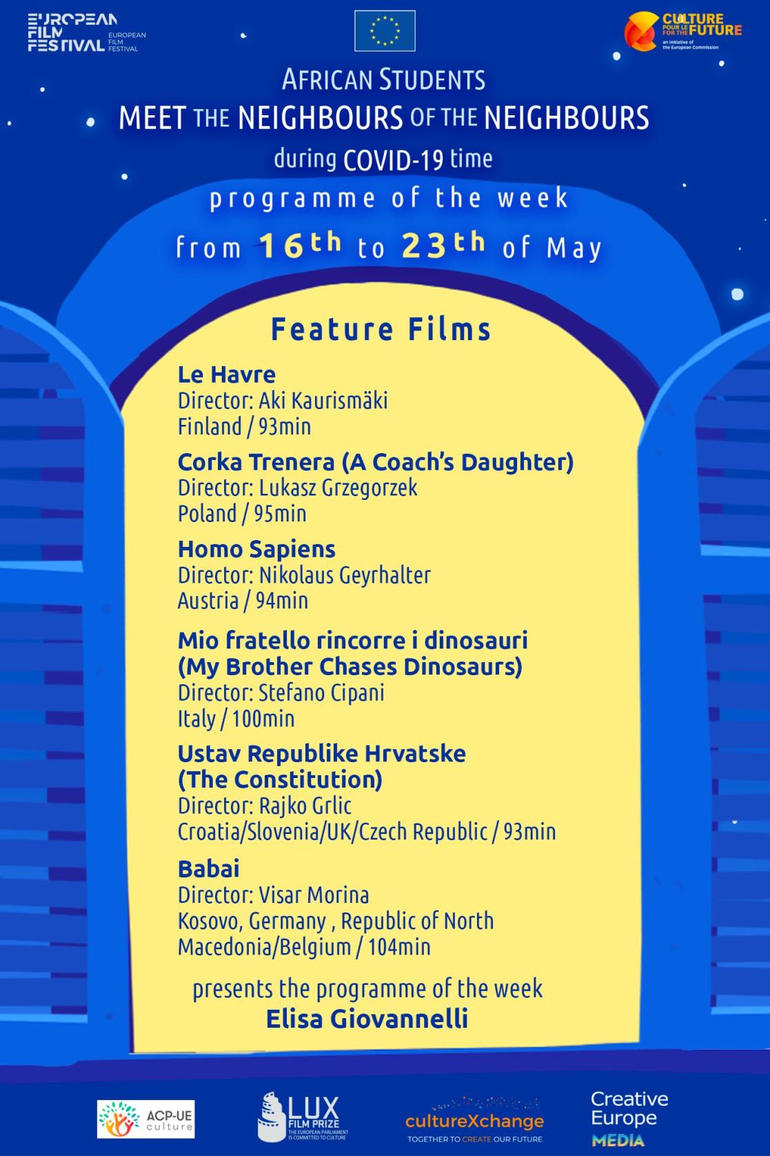 Event programme