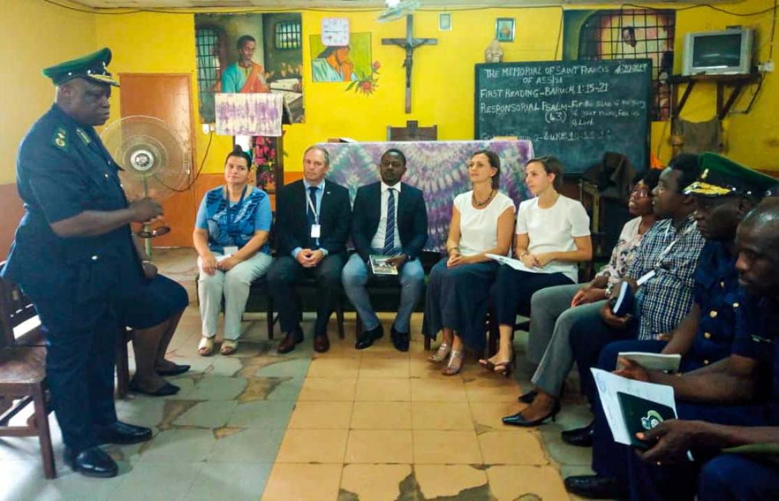 People meeting in a room