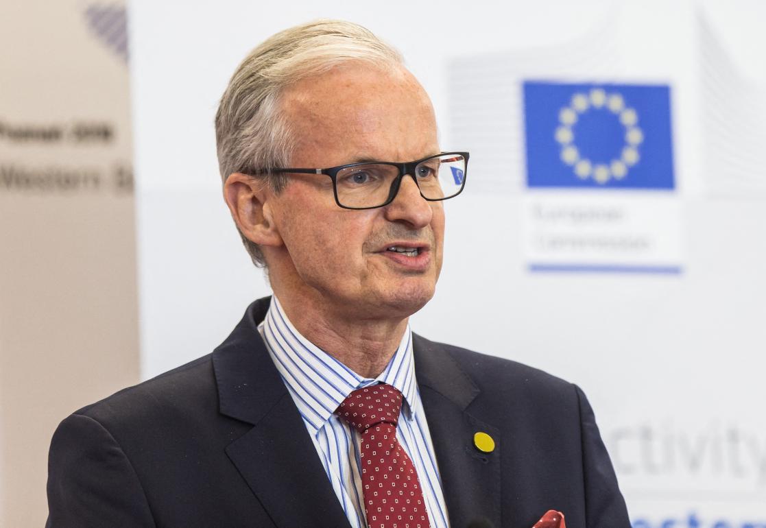 Man talking to an audience