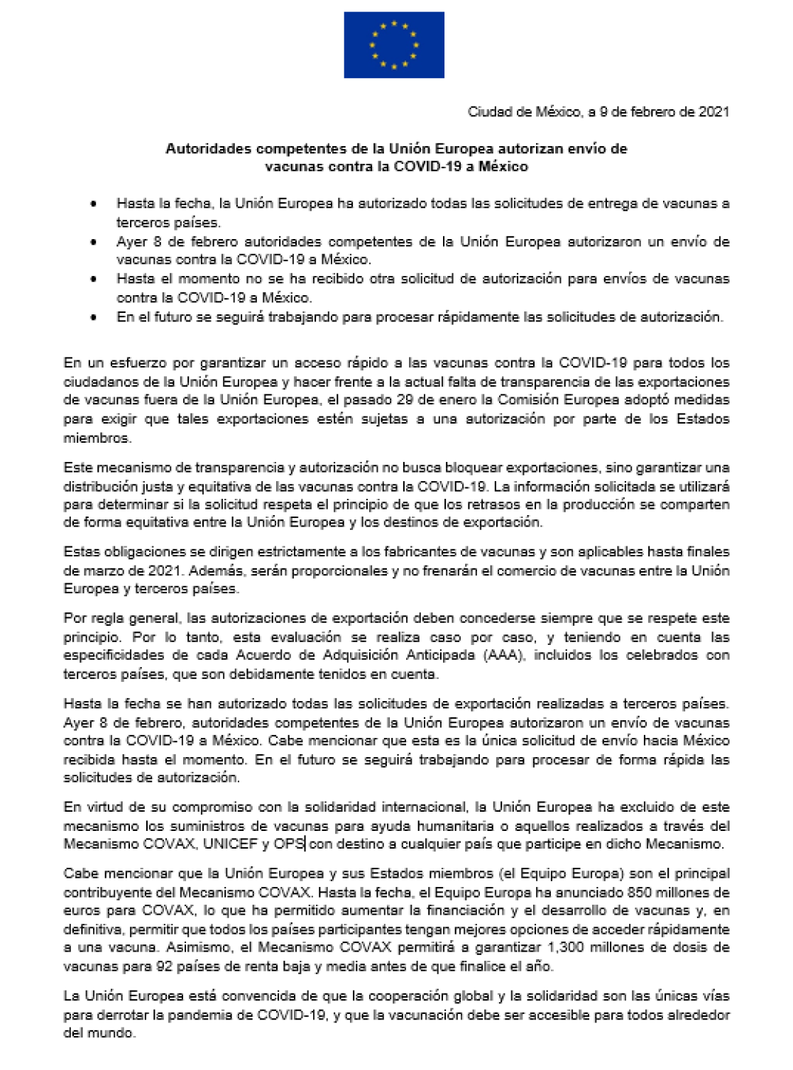 Statement screenshot