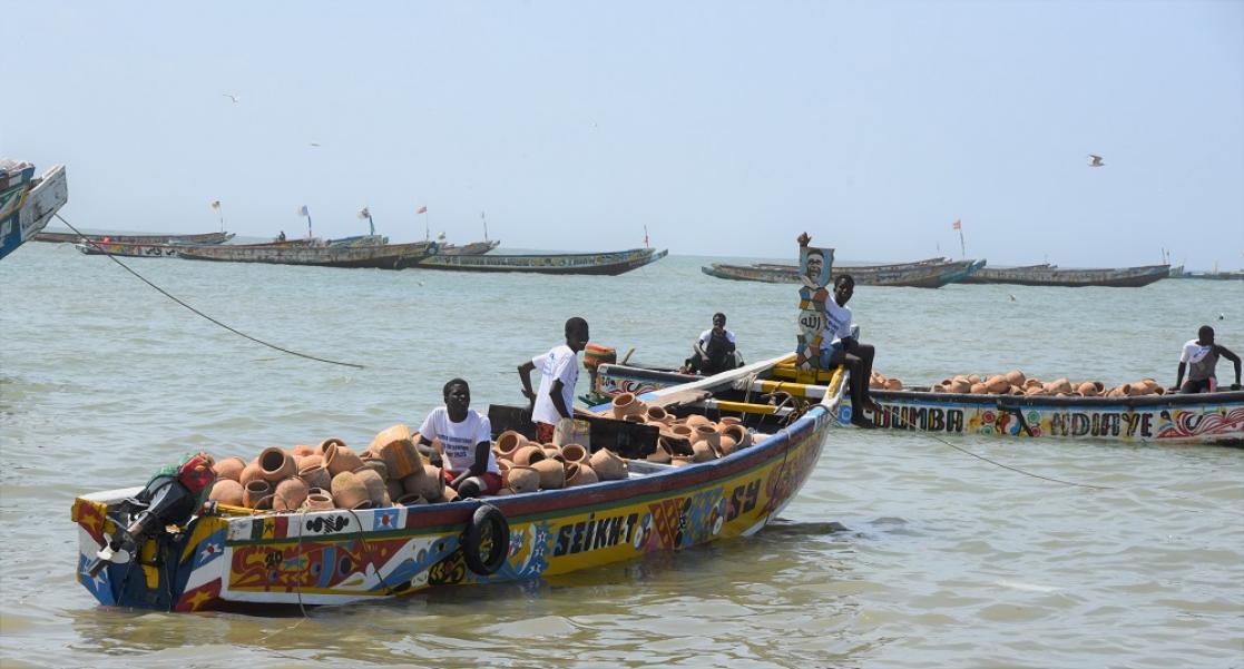 Group of people in a boat