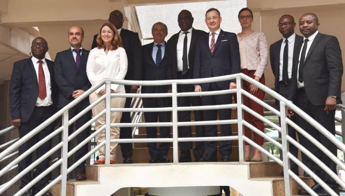 Ambassador Jacek Jankowski and EU Officials met with the Speaker of the National Assembly of Zambia Hon Dr. Patrick Matibini