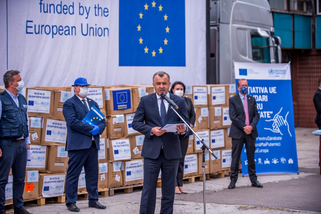 Man talking to an audience