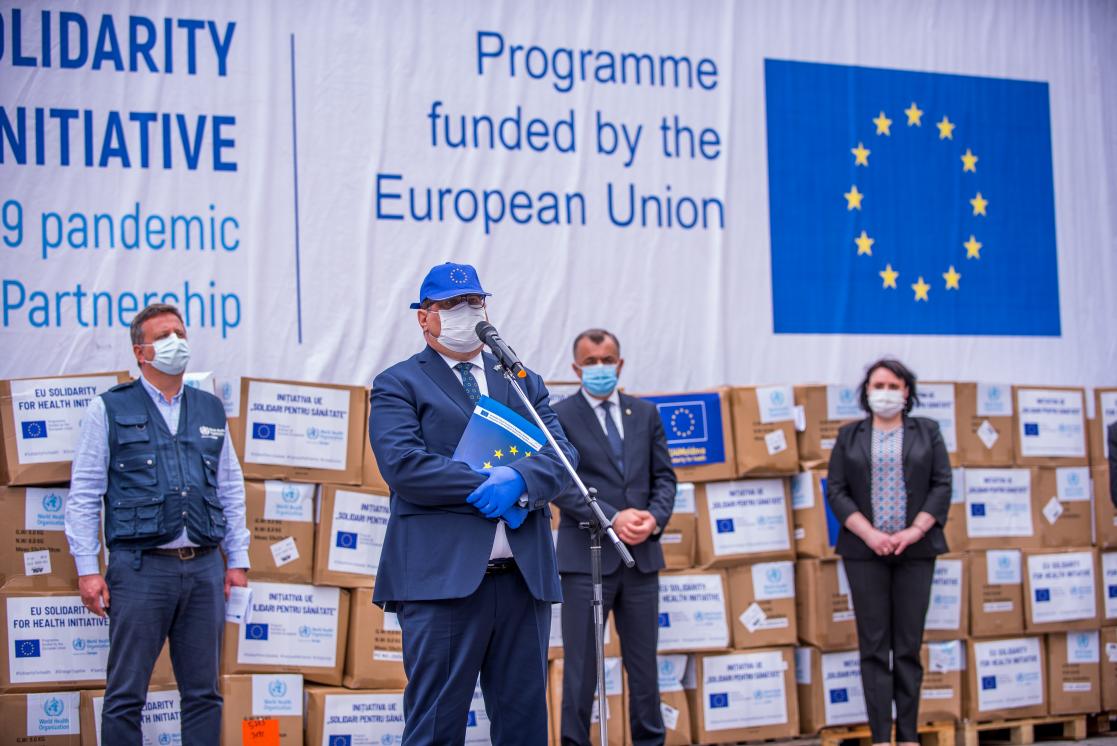 Man talking to an audience