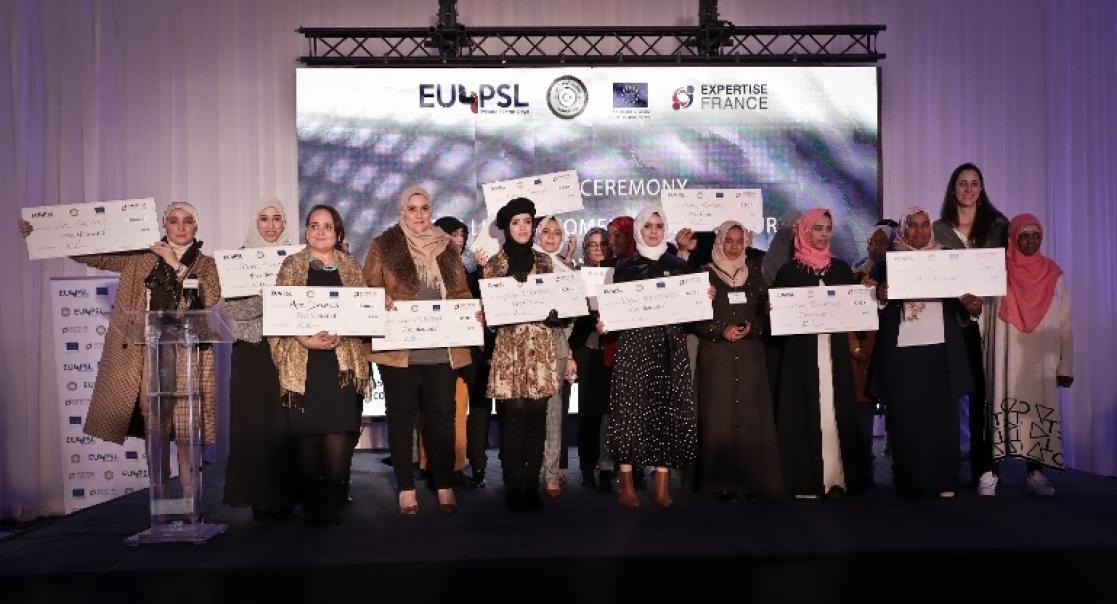 people on stage
