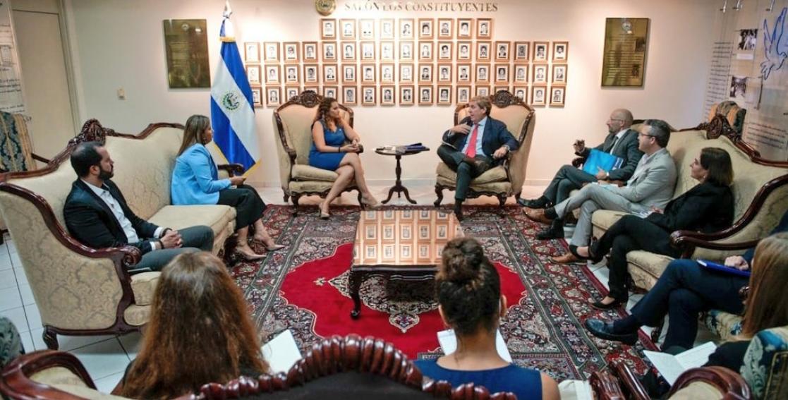 Group of people during a meeting