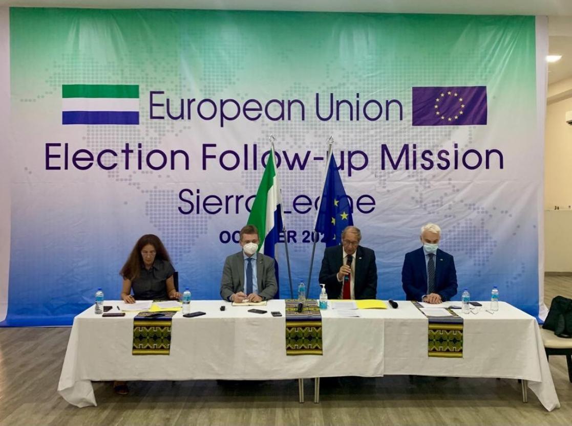 Speakers during an event