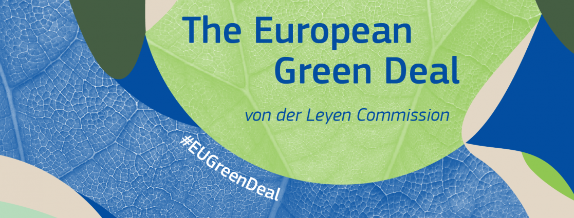 The European Green Deal banner