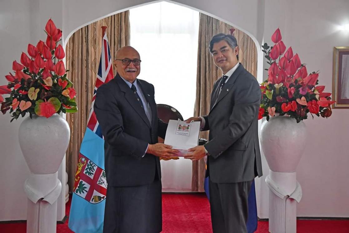 receiving a certificate 