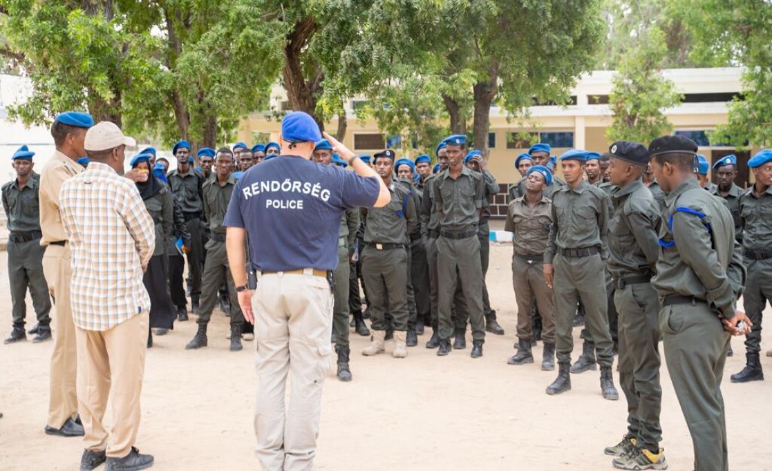 police and soldiers
