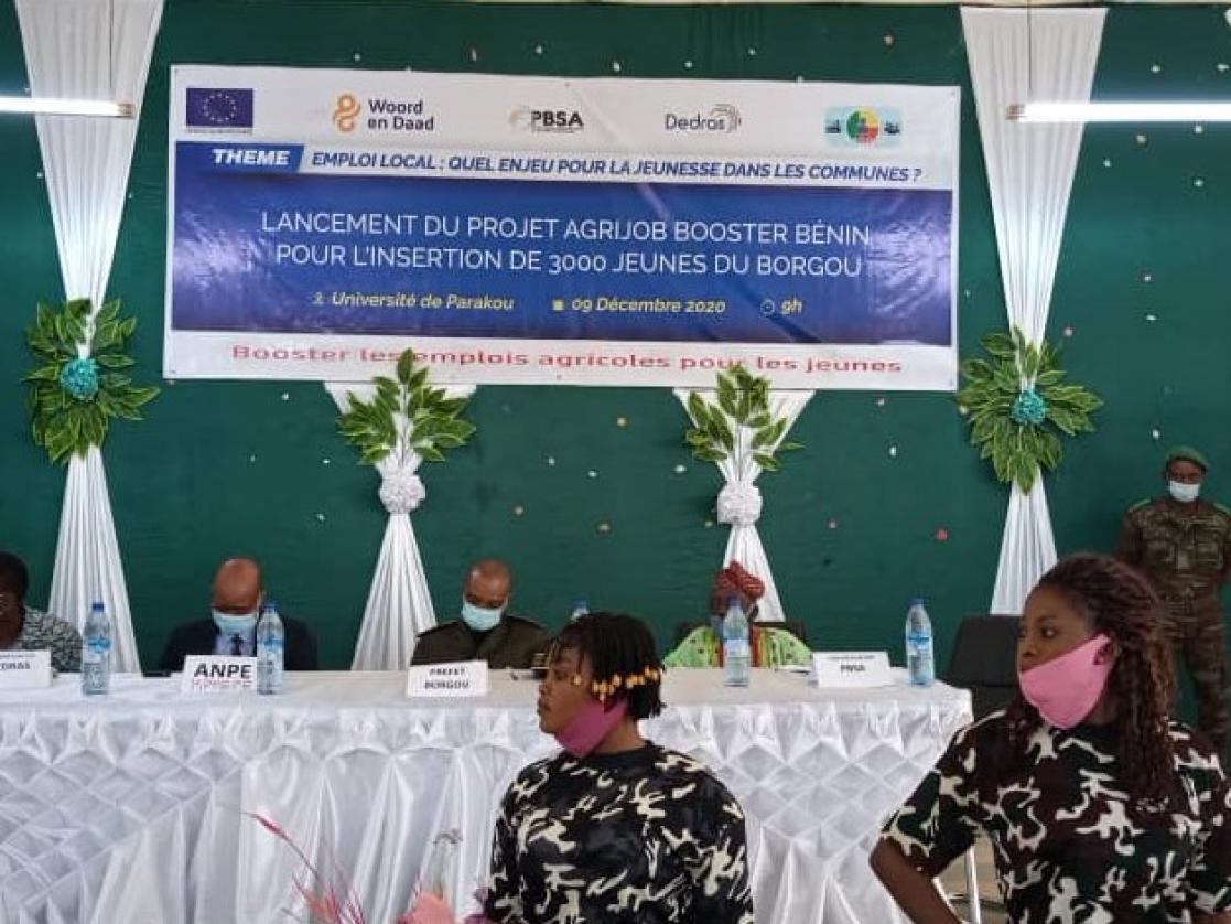 Speakers during an event