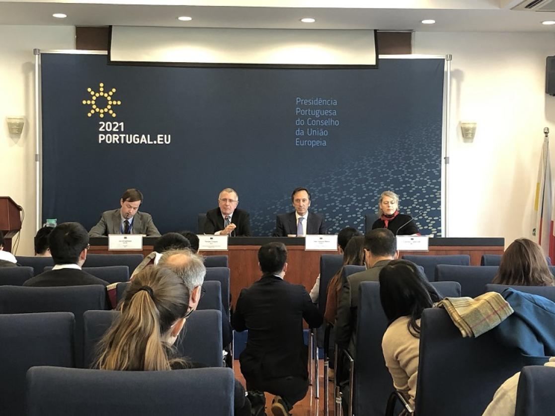 Group of people in a room