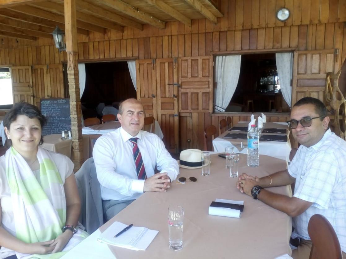 Group of people during a meeting
