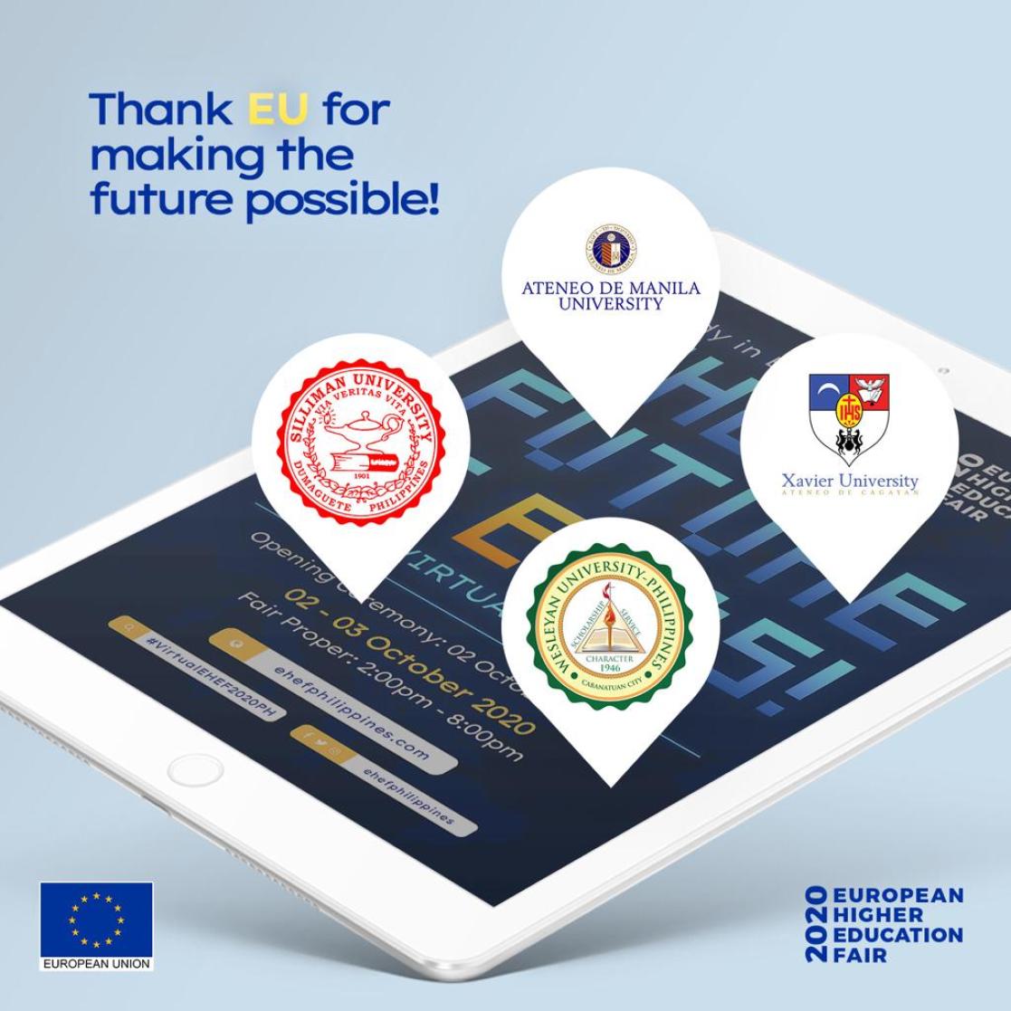 Banner: Thank you EU for making a future possible