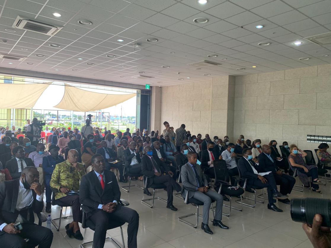 Audience during an event