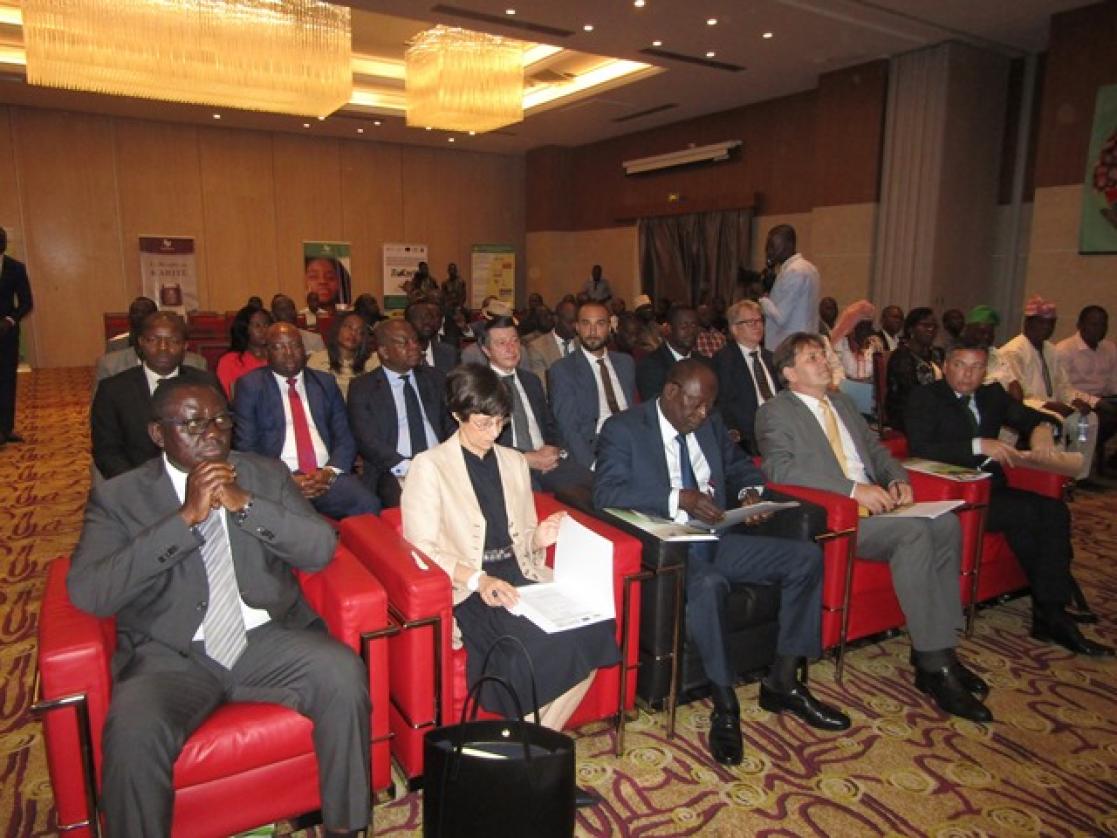 People at a conference