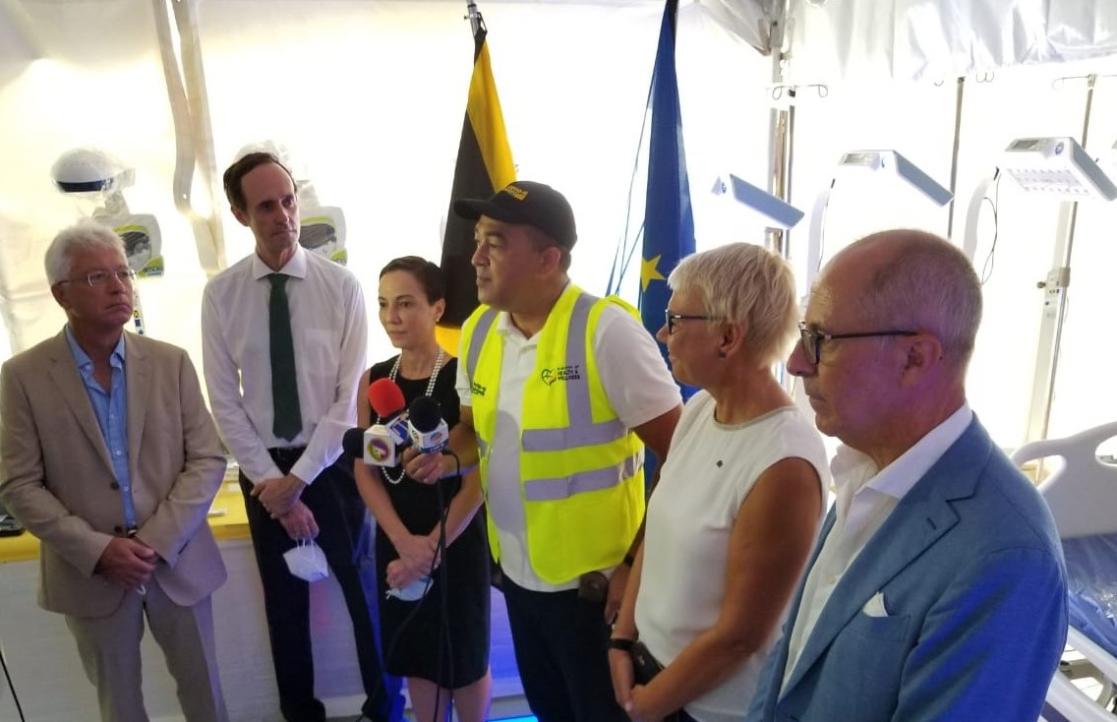 Group of people talking