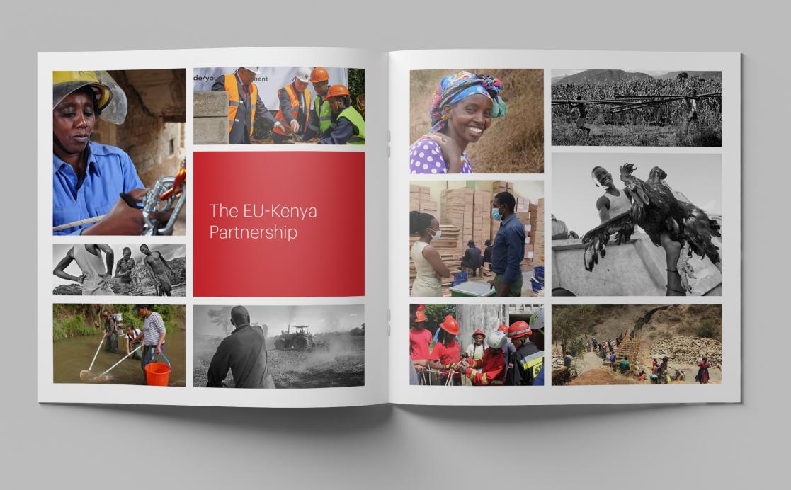 Magazine with some photos