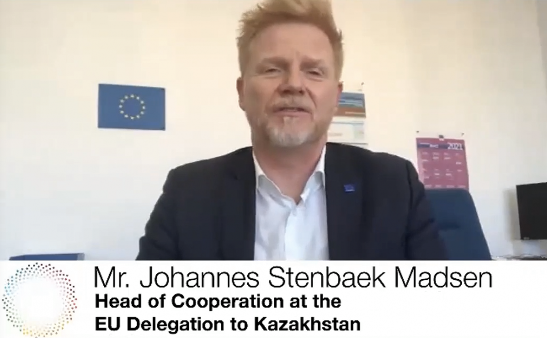 Johannes Stenbaek Madsen Head of cooperation at the EU Delegation to Kazakhstan