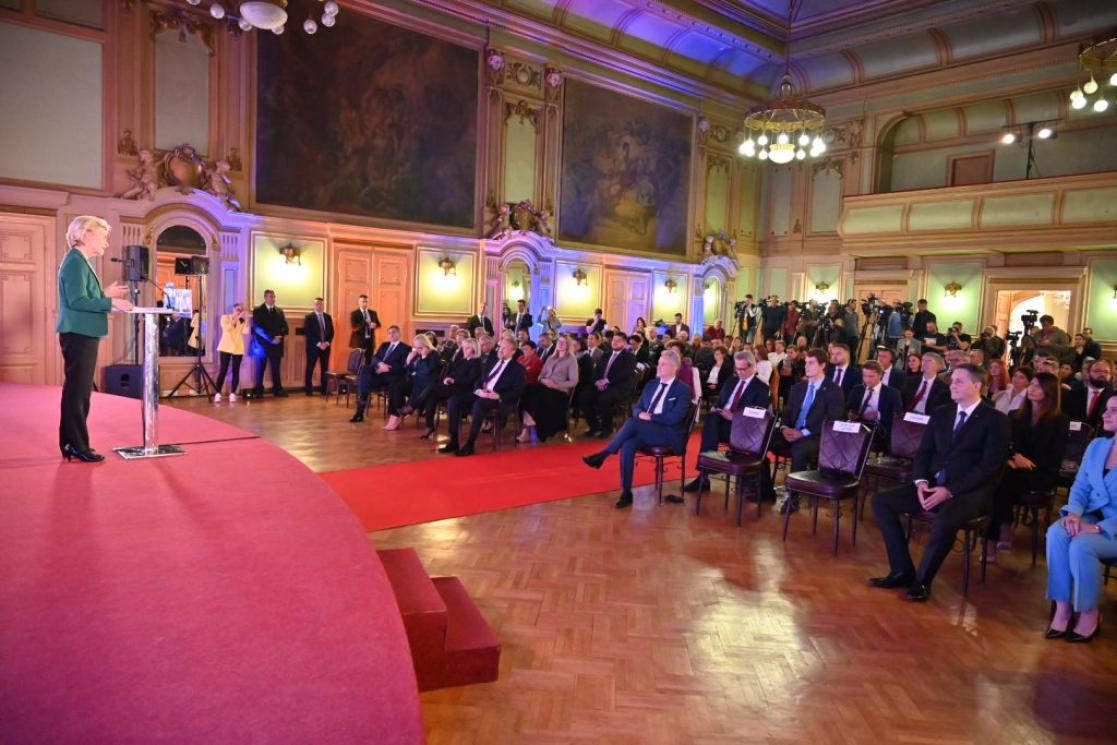 Speech by the President of the European Commission Ursula von der Leyen during her visit to BiH