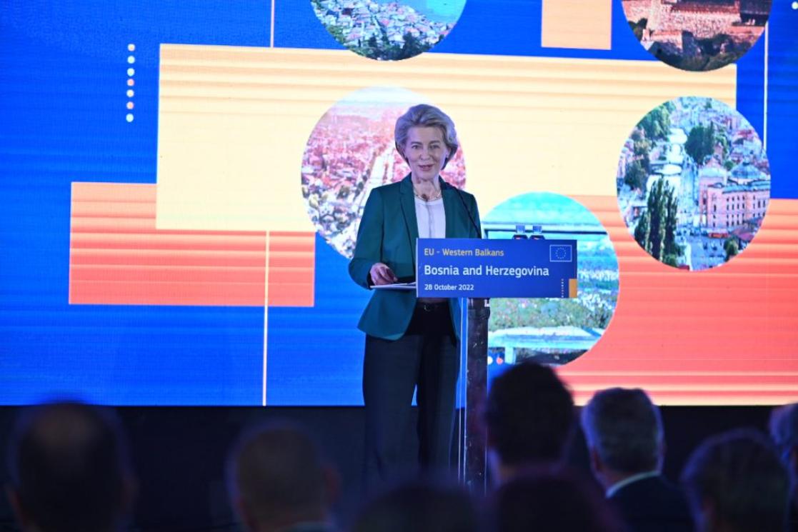 Speech by the President of the European Commission Ursula von der Leyen during her visit to BiH