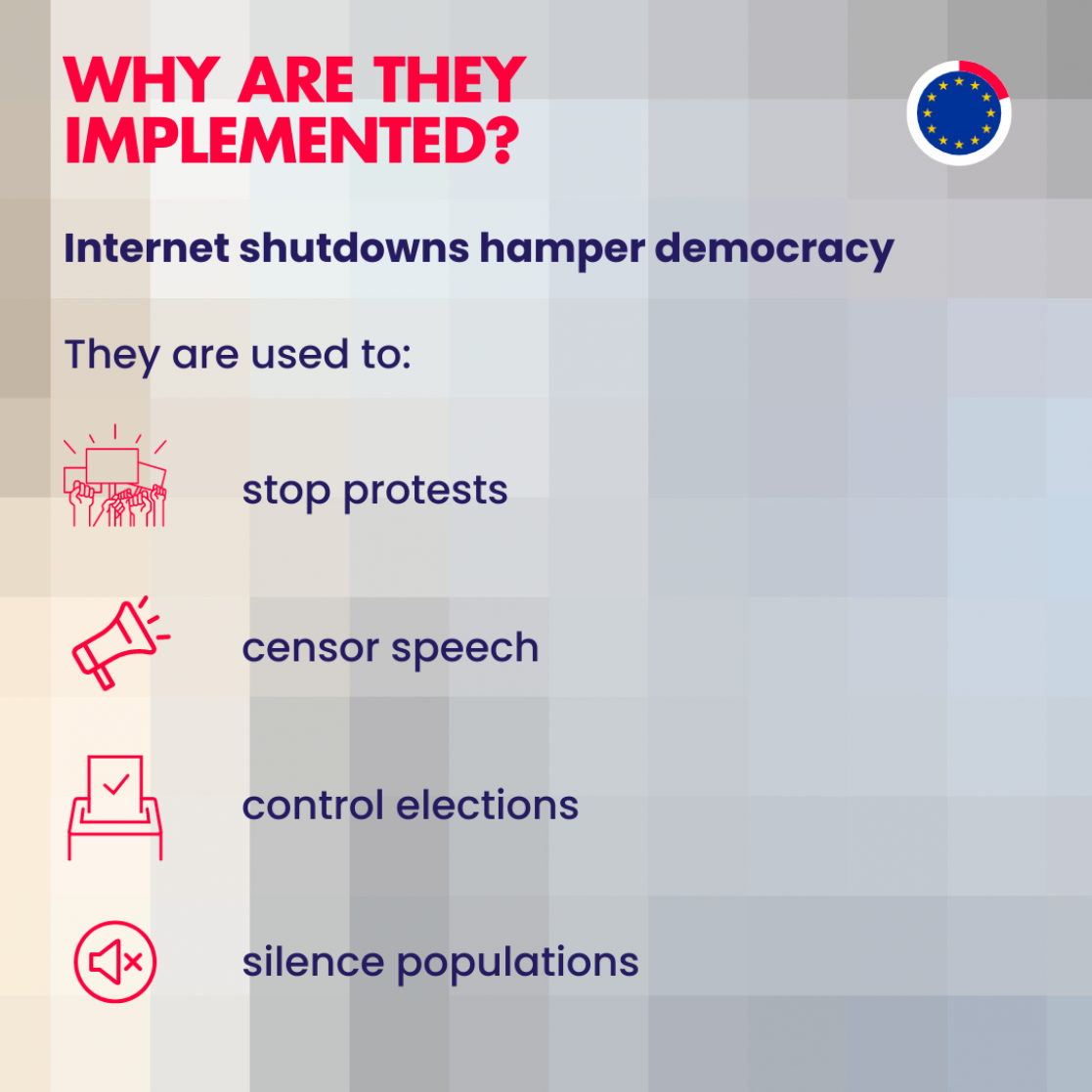 Why are Internet Shutdowns implemented?