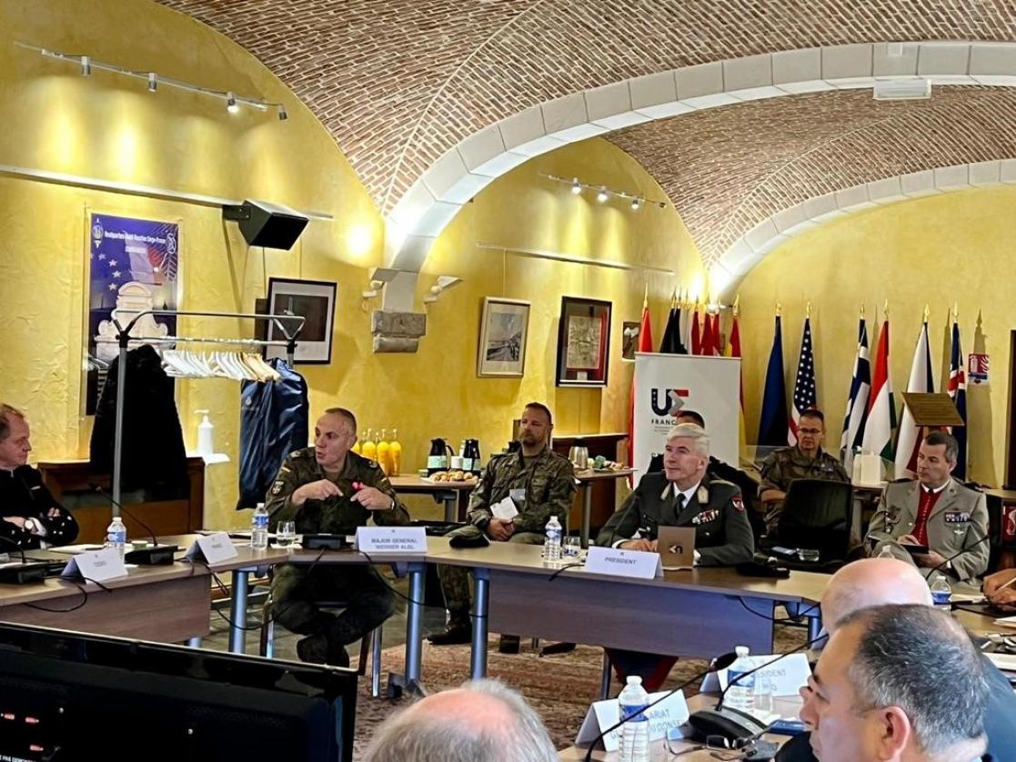 EUMC Away Day participants inside a meeting room