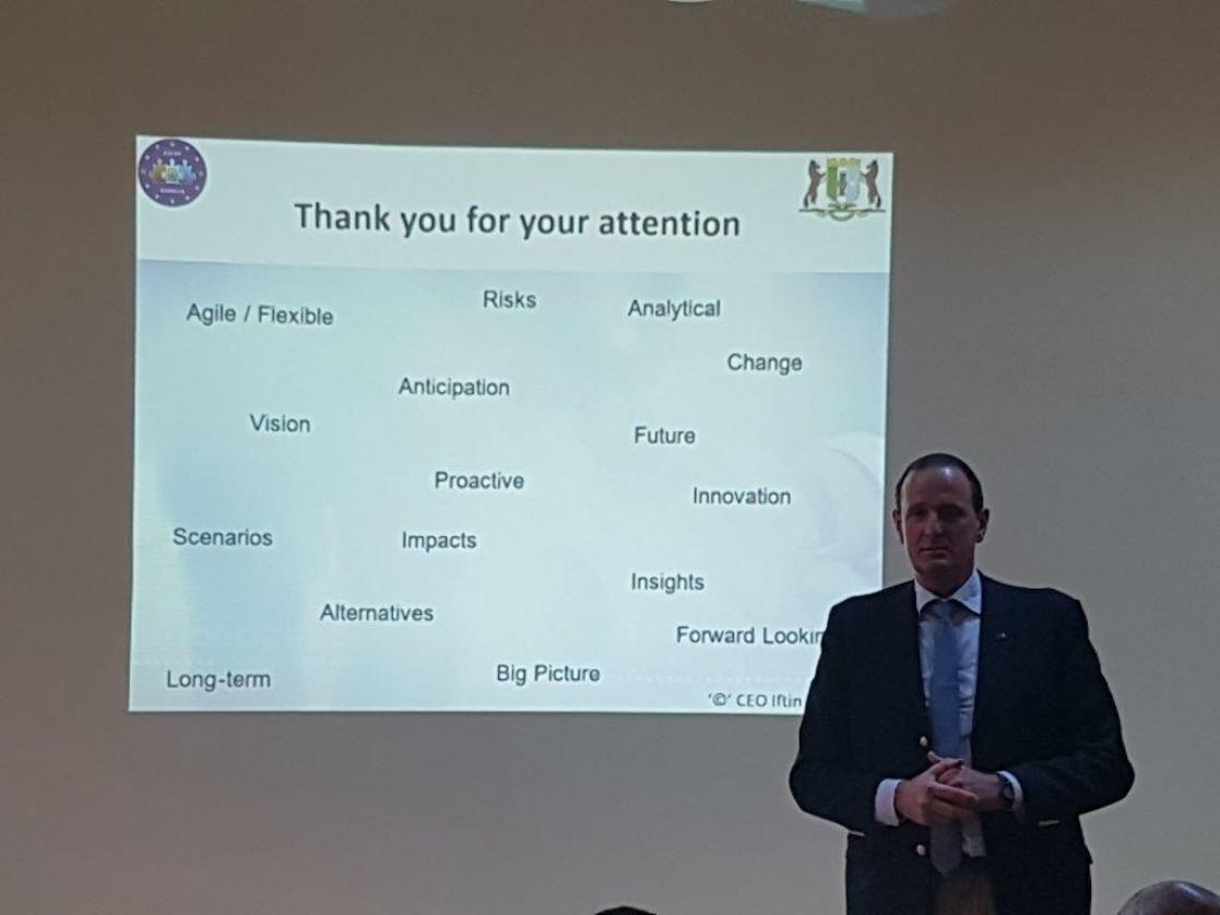 closure of a presentation