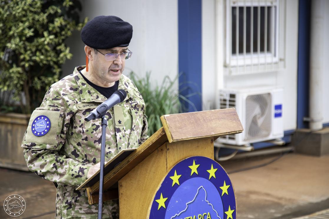 EUTM RCA Parade Ceremony photo 2