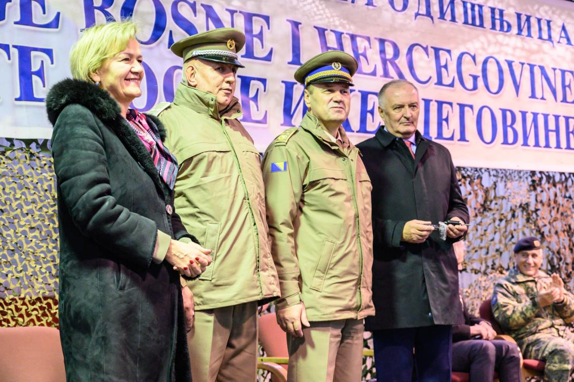 EU delivers medical and transport vehicles to BiH Armed Forces to support demining