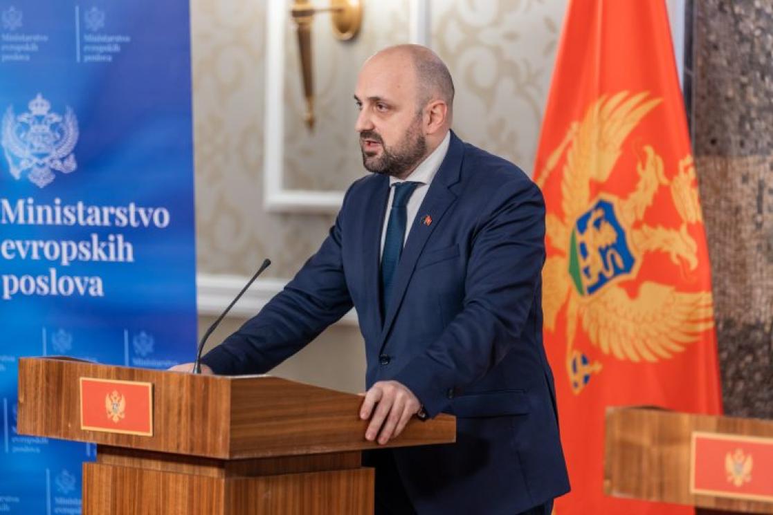 State Secretary at the Ministry of European Affairs Bojan Božović