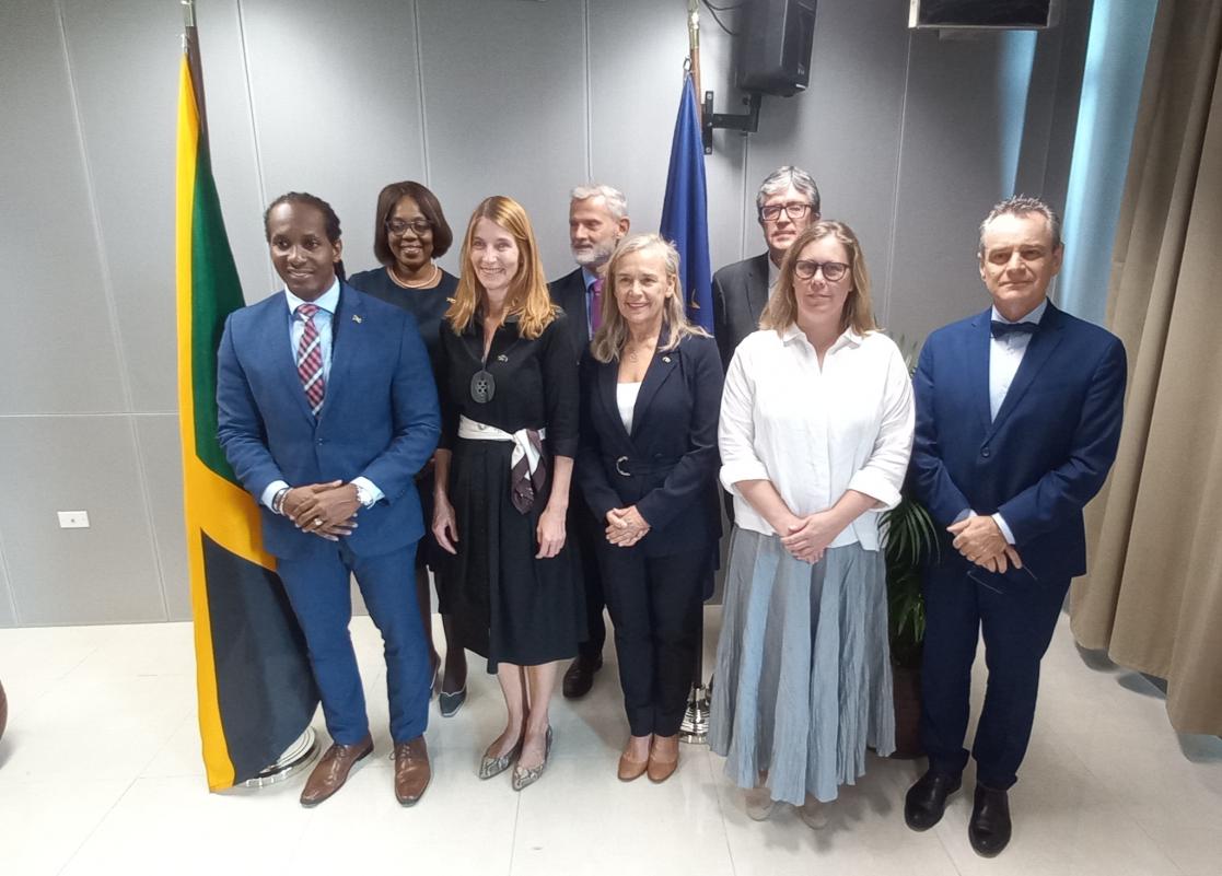 Minister and EU ambassadors
